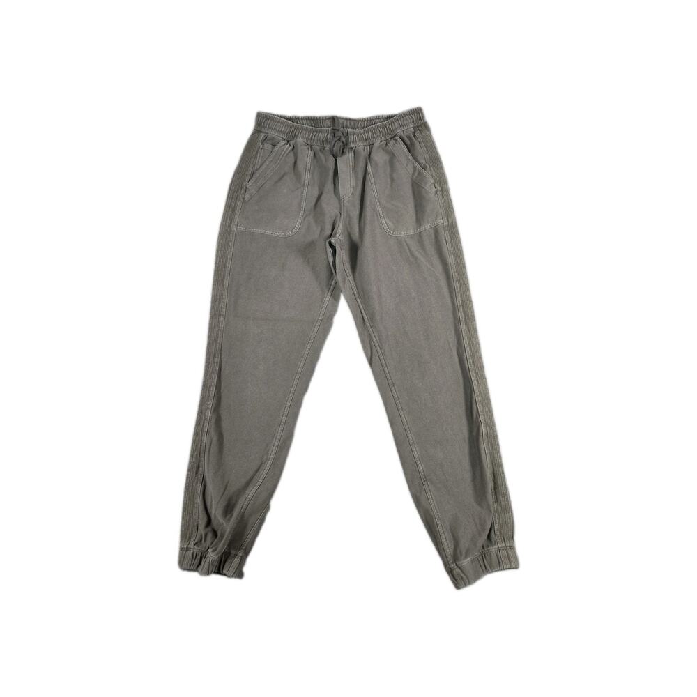 ATHLETA Farallon Jogger Pant Women’s Size 10 Olive Green Drawstring Stretch C2
